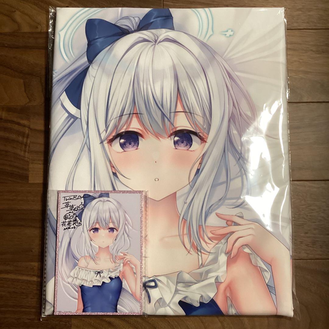 未開封 TwinBox 抱き枕カバー 水着ミヤコ 色紙付き 俺の嫁 会場限定