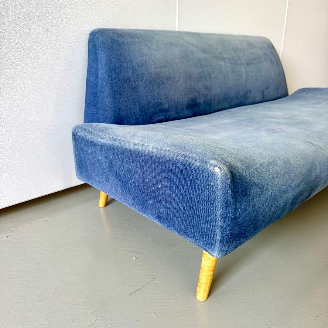 【都内無料配送有り】IDEE イデー　AO SOFA ネイビー　2人掛けソファ