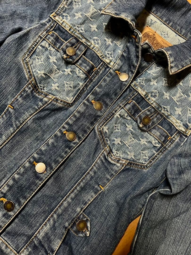 ルイビトンモノグラムデニムジャケッ