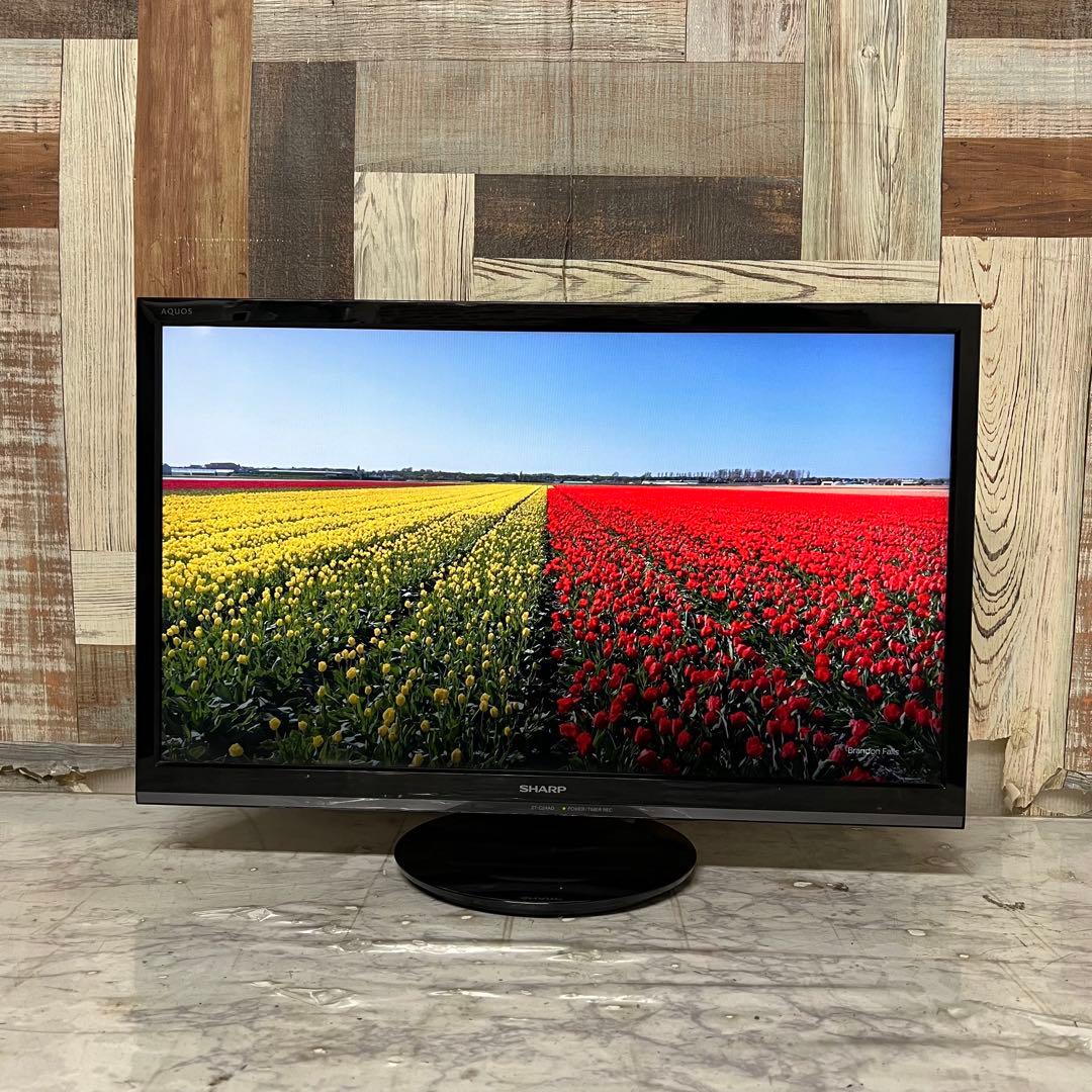 即日受渡❣️全国送料込シャープAQUOS24型TV裏番組録画可能Wチューナー搭載