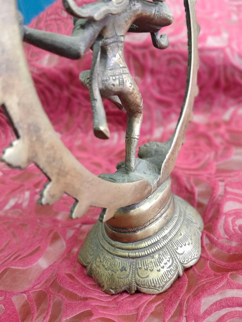 仏教 ヴィンテージ チベット 仏像 真鍮 アンティーク 古物 アジア 密教