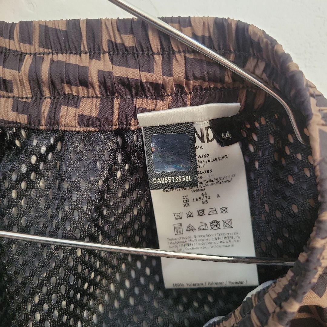FENDI 　ナイロンパンツ　44　ズッカ柄