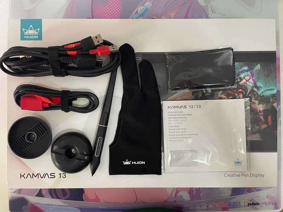 HUION KAMVAS 13 液晶ペンタブレット本体(スタンド付)