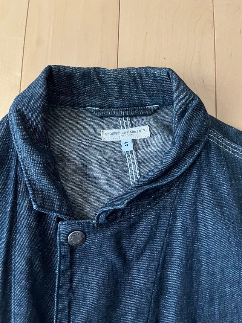 Engineered Garments カバーオール Sサイズ ダークデニム