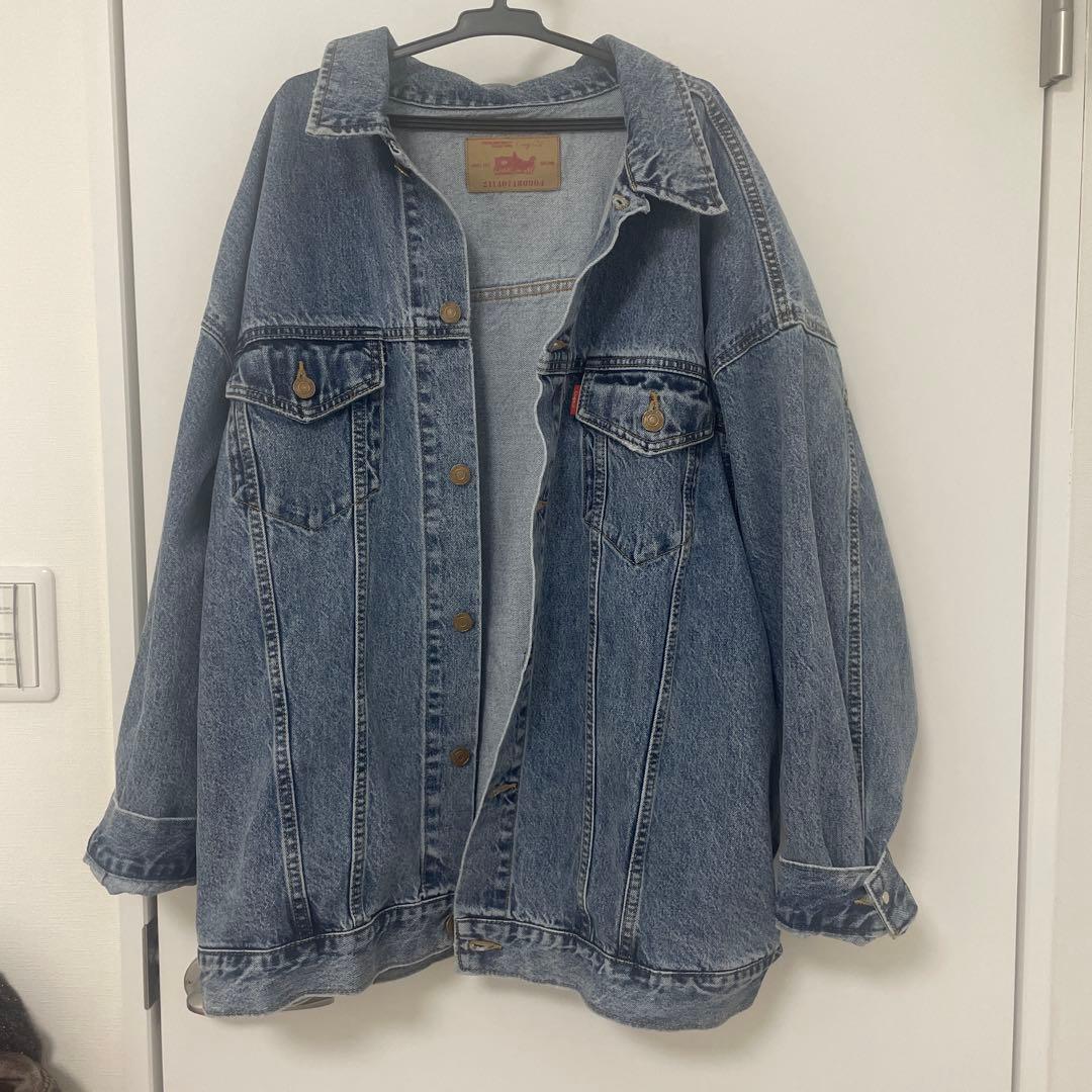 ungrid ビッグシルエットデニムジャケット　ブルー