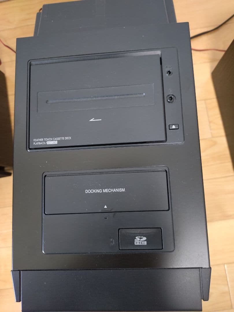 Panasonic ミニコンポ SD CD MDカセットデッキ付き動作正常美品