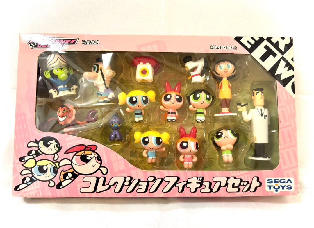 パワーパフガールズ コレクションフィギュアセット