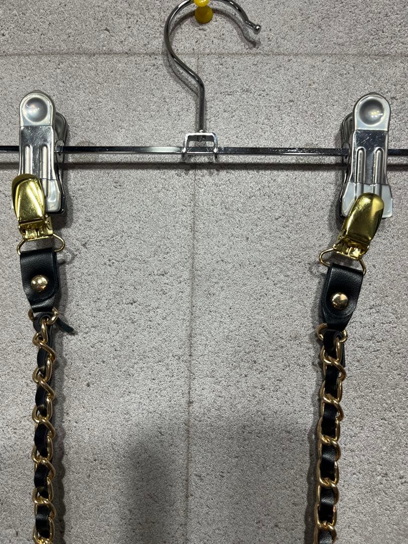 【TAKUYA∞着用】BECOME TREE チェーンサスペンダー