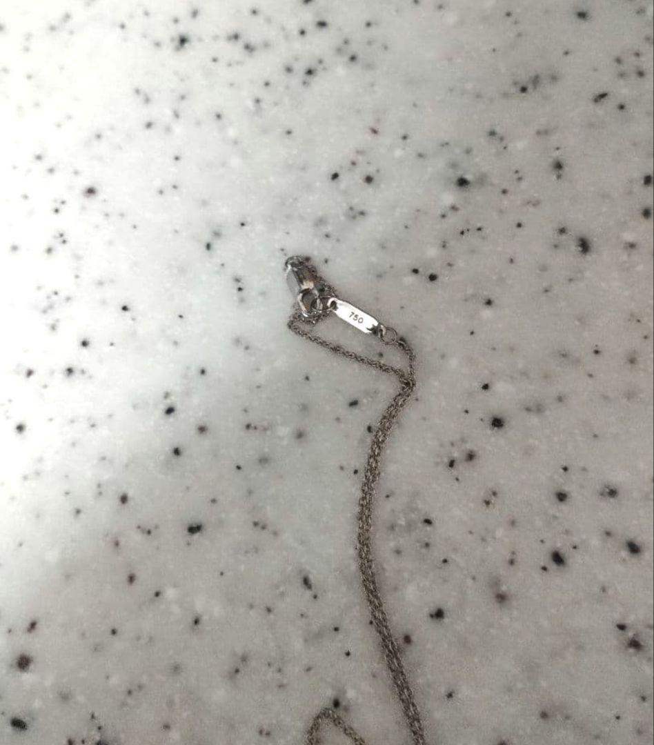 ティファニー マルチハート ドロップ ネックレスK18