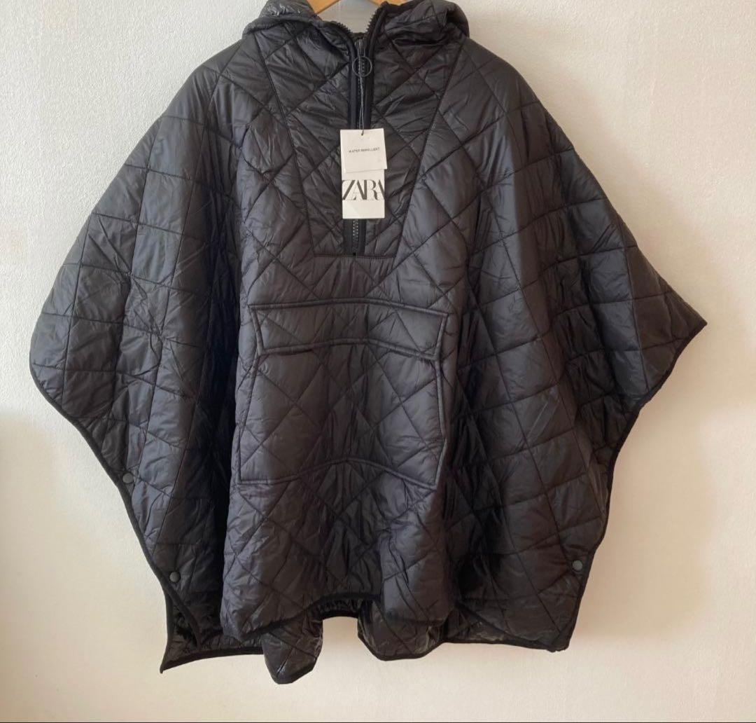 ZARAポンチョ　新品未使用　M size