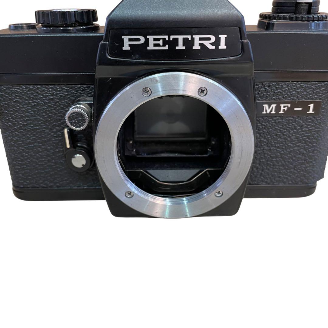 PETRI MF-1 一眼レフ レンズ1:1.7 f=50mmフィルター付き