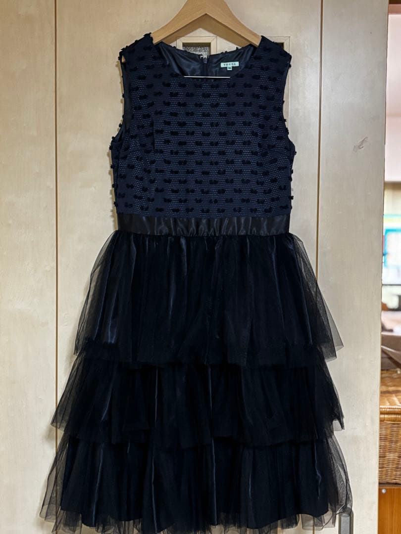 TOCCA ティアードチュールドレス 160 レース　発表会　結婚式