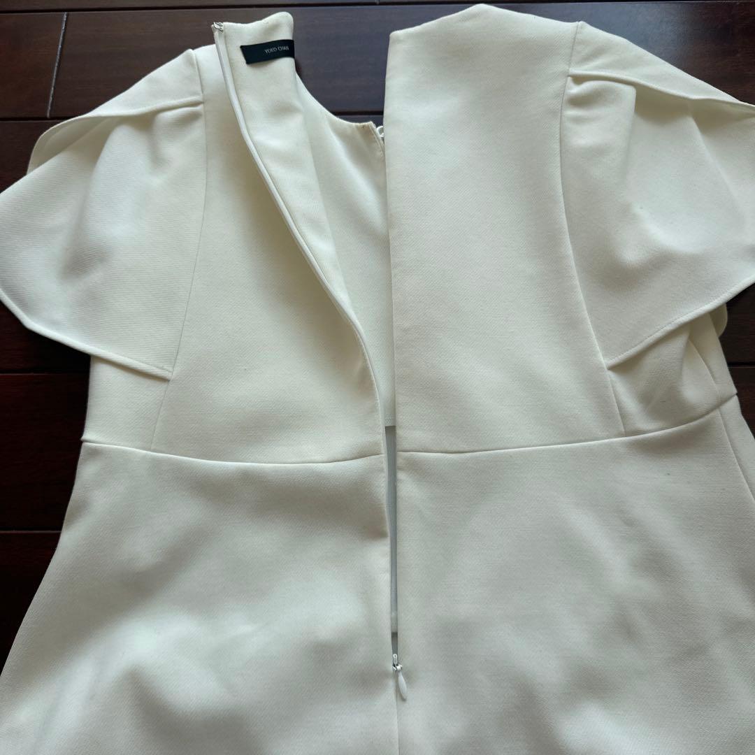 YOKO CHAN ホワイト チュニック ブラウス　38