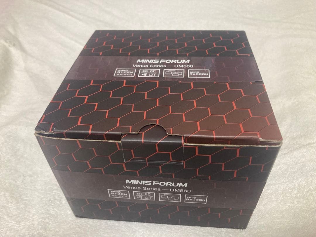 【ジャンク】Minisforum UM560 通電不可（本体・元箱・付属品）