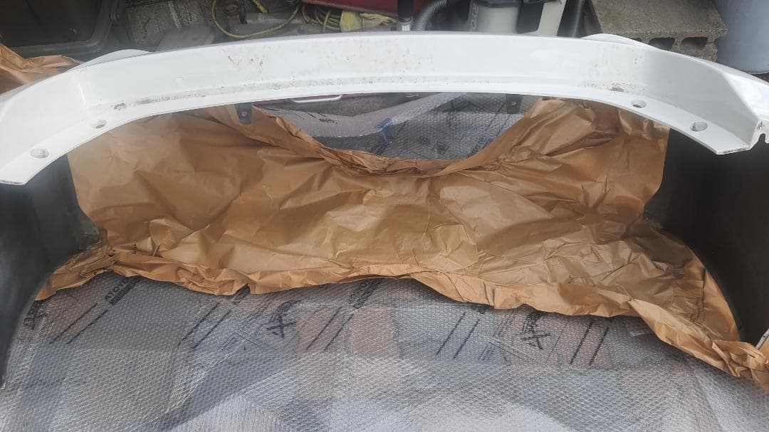 カローラフィールダー リアバンパーカバー 中古 160系