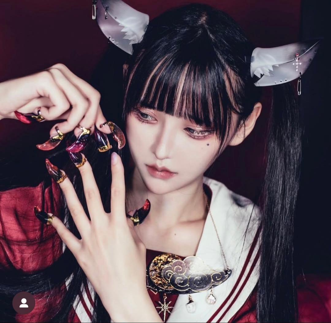 新品！リリコラム ツノカチュ/ 猫耳カチューシャ