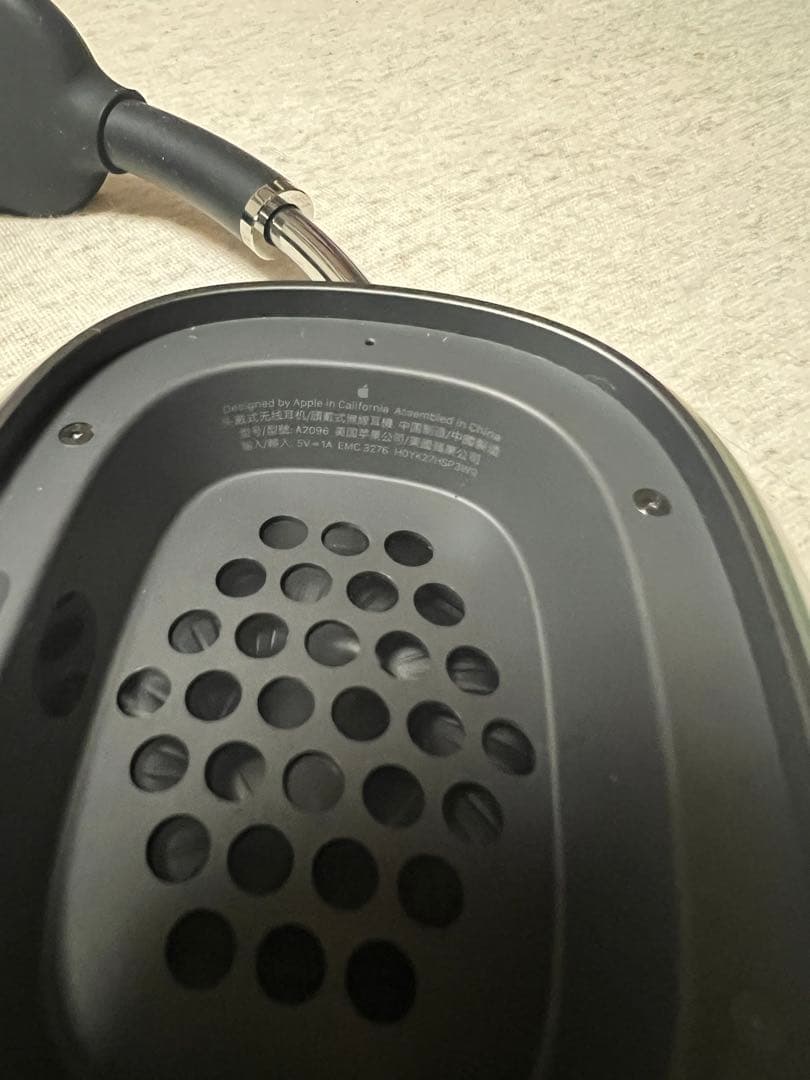 L様　Apple AirPodsMAX 刻印有　未開封イヤーパッド付