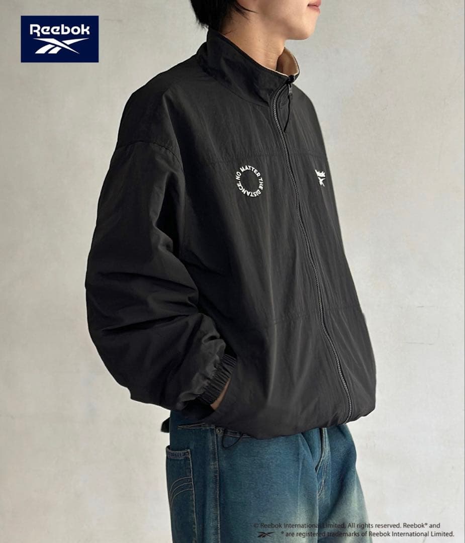 【Reebok】リバーシブルブルゾン