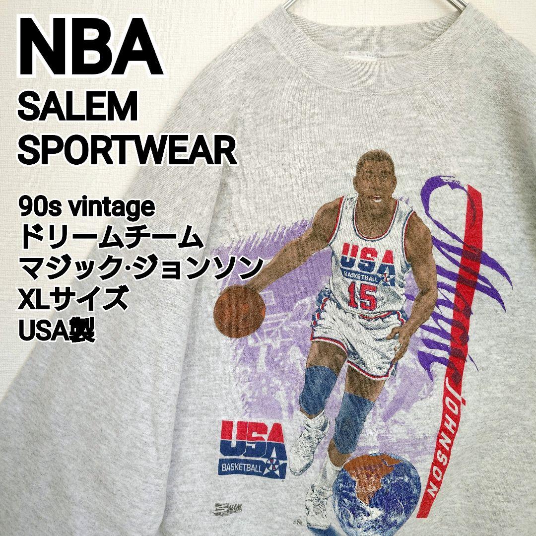 古着 NBA SALEM 90s ドリームチームマジックジョンソン スウェット