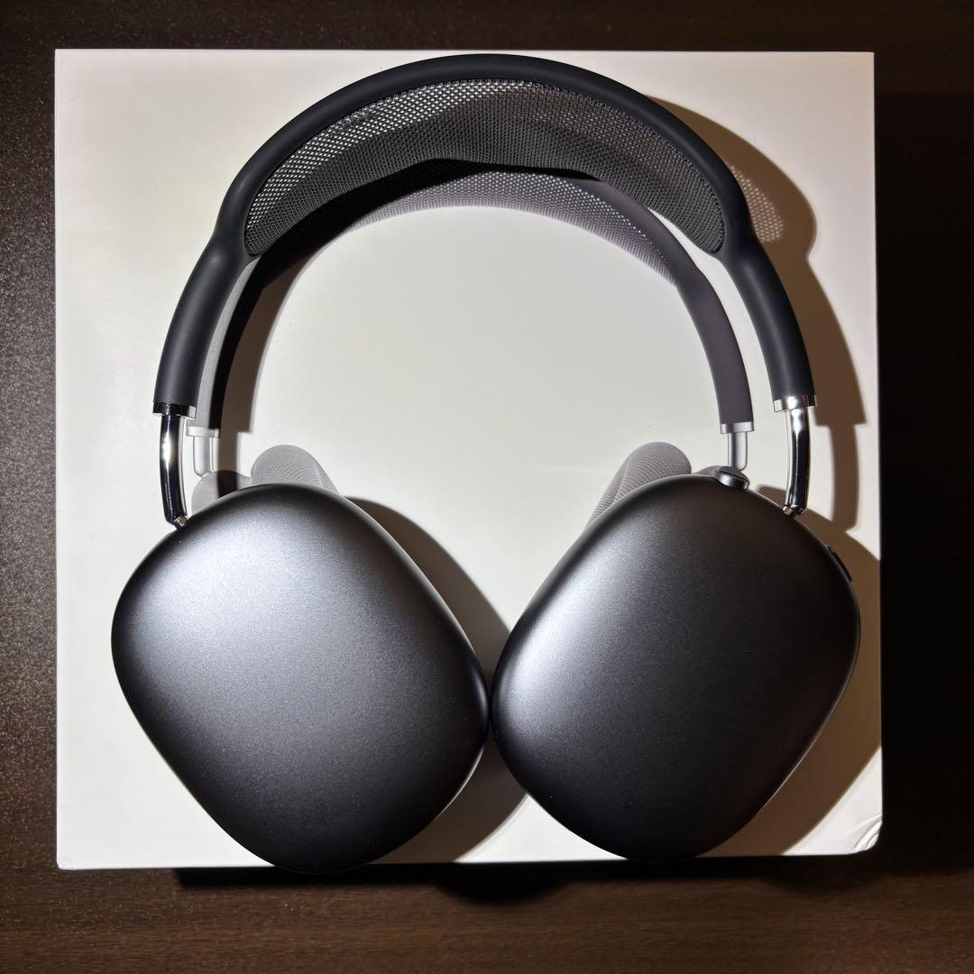 【美品・おまけ付き】Apple AirPods Max スペースグレー　第一世代
