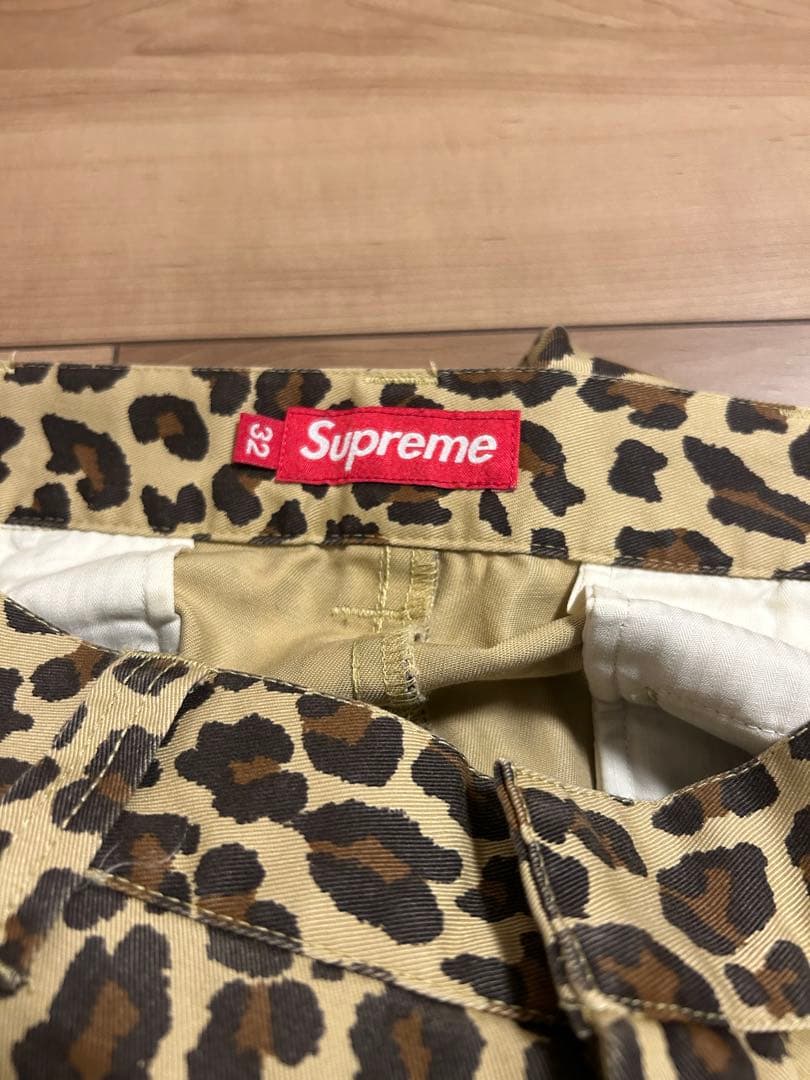 パンツ Supreme Toy Machine Work Pant Leopard 32