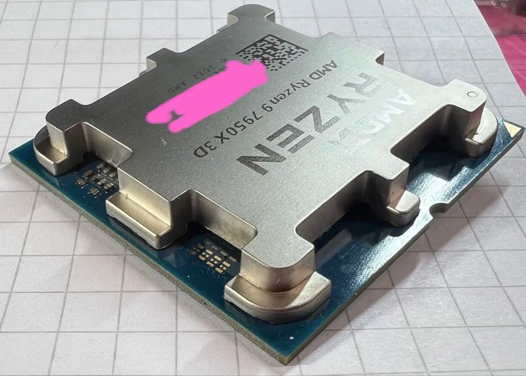 謎のRYZEN小祭笑 AMD RYZEN 9 7950X3Dやはりジャンク扱い