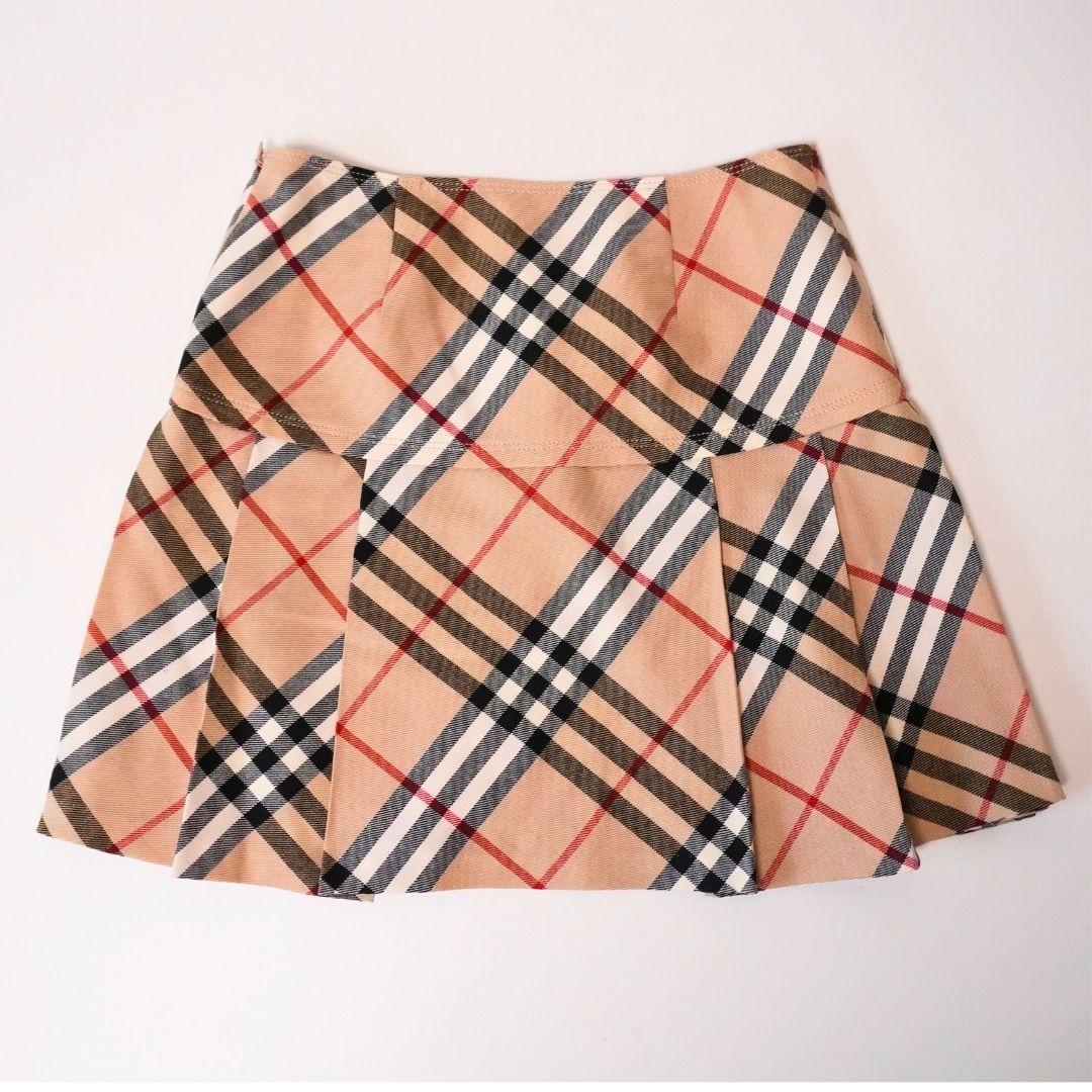 専用 バーバリーブルーレーベル ノバチェック プリーツスカート