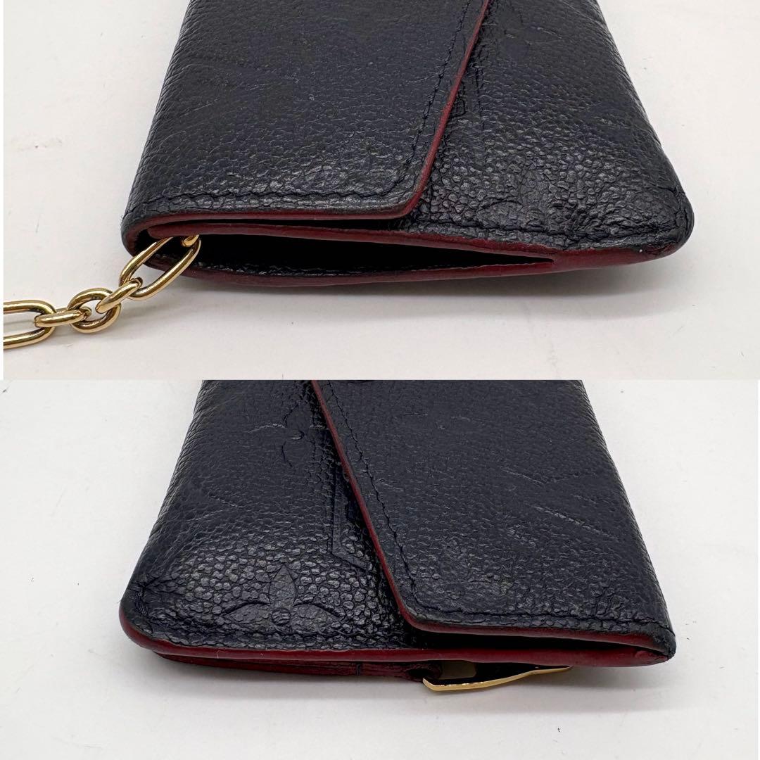 【保存袋付き】ルイヴィトン アンプラント ポシェットクレ 財布 ケース