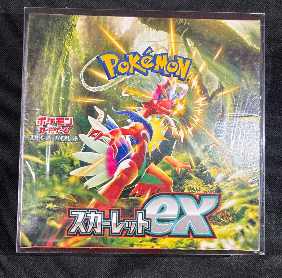 【未開封】ポケモンカードゲーム　スカーレットex box シェリンク付き