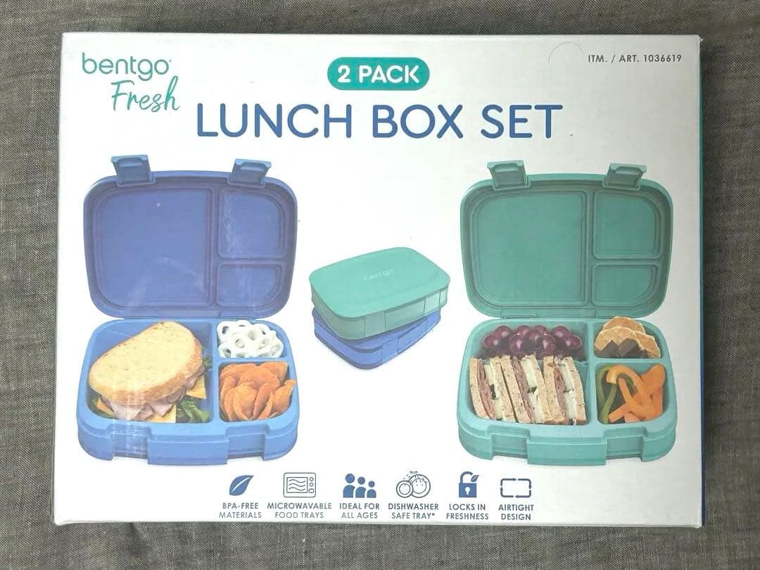新品未開封　Bentgoランチボックス二個セット