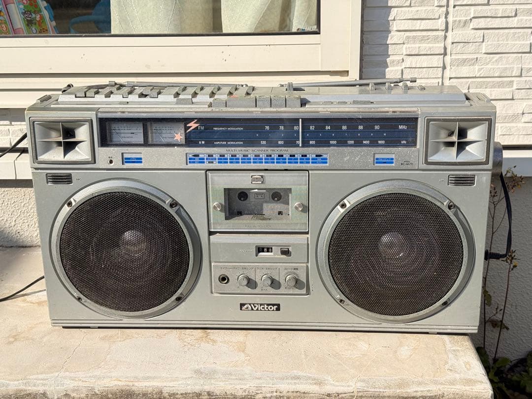 Victor RC-M70 ラジカセ ビクター昭和レトロ