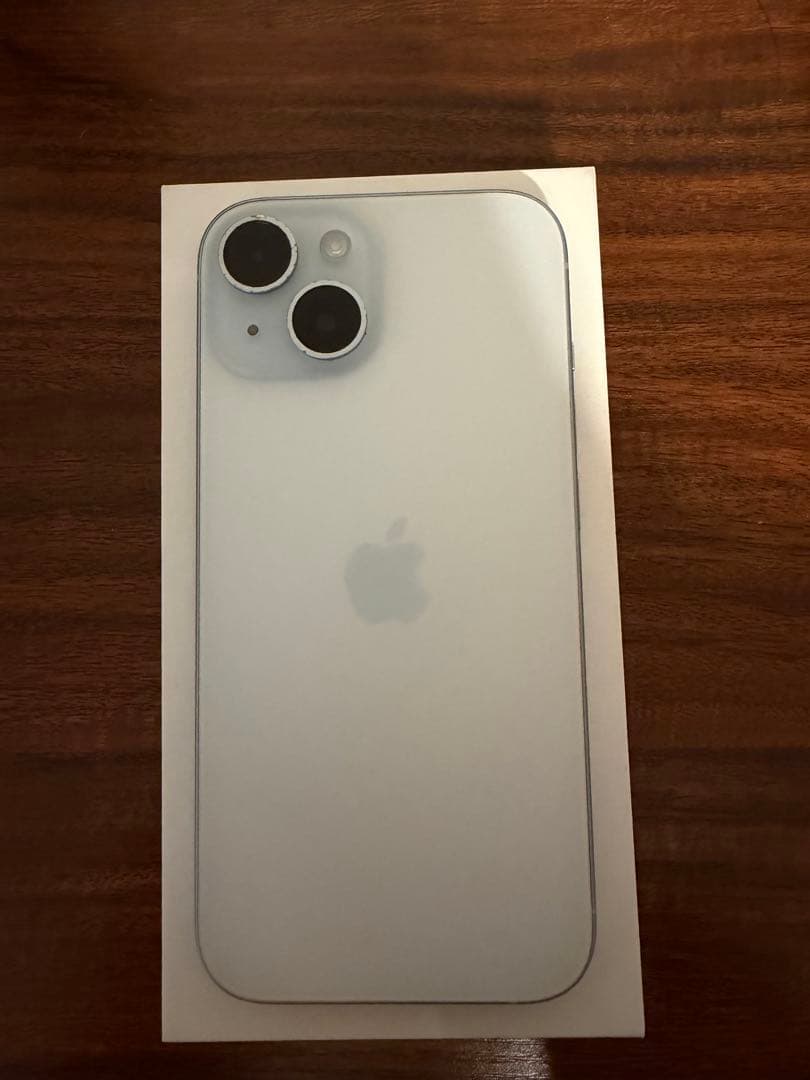 iPhone15ブルー128G希