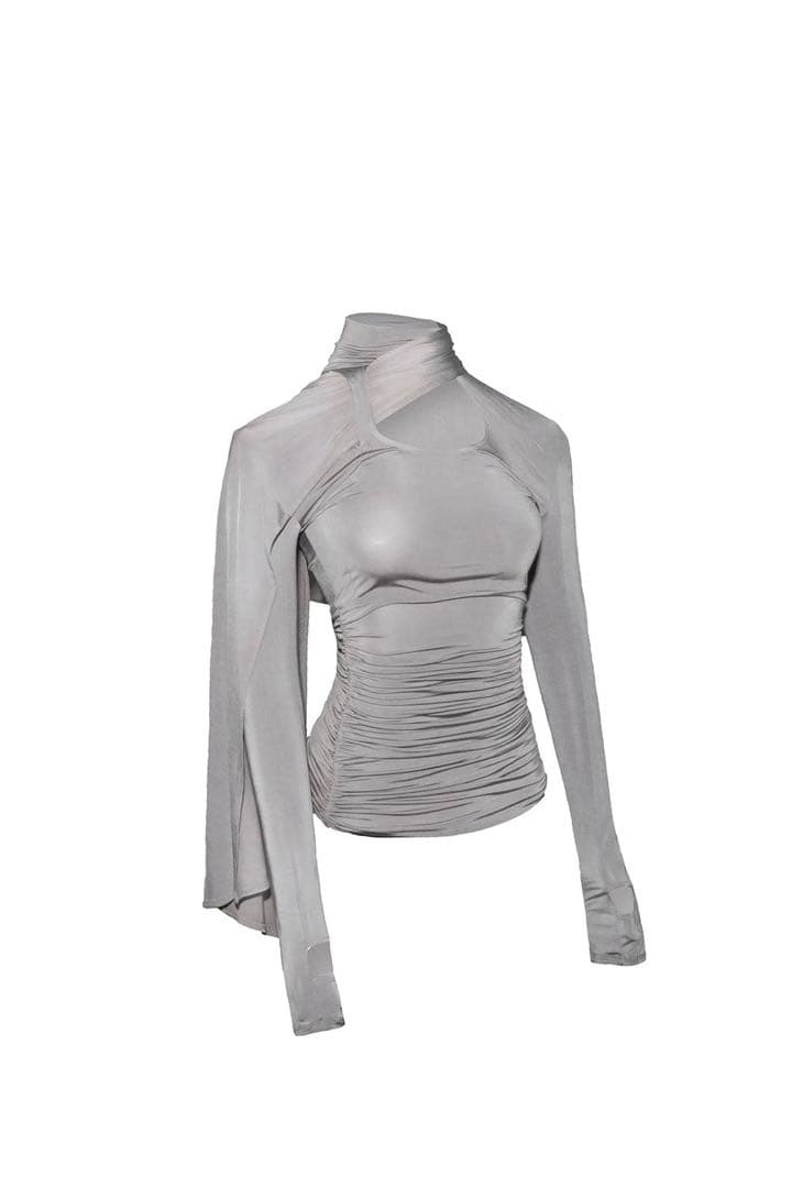 theredthread S asymmetric drape tops ②