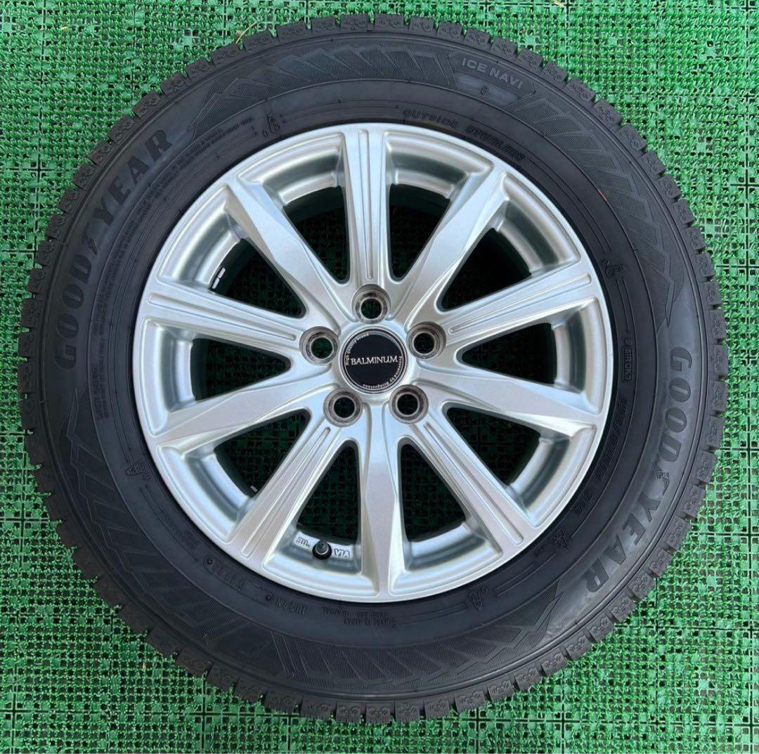 195/65R15 2023年製造 グッドイヤー スタッドレス プリウス 4本