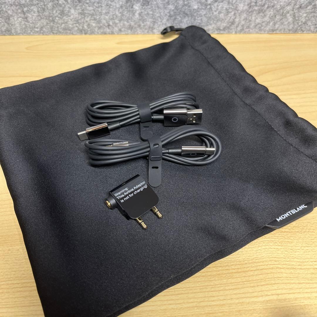 【美品】MONTBLANC MB 01 オーバーイヤーヘッドフォン ブラック