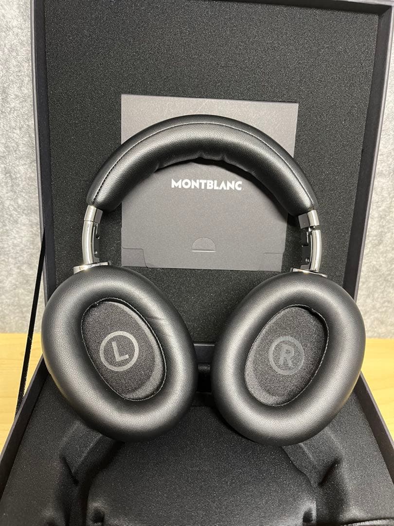 【美品】MONTBLANC MB 01 オーバーイヤーヘッドフォン ブラック