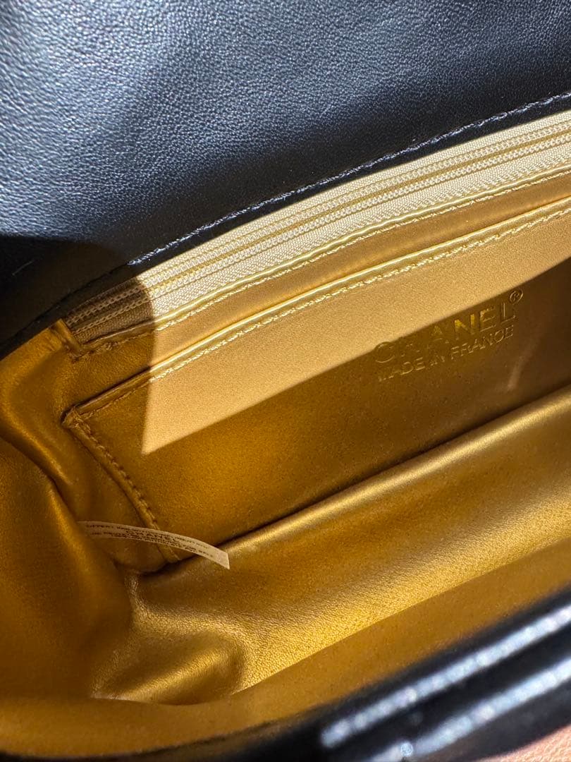 CHANELブラックショルダーバッグ　キルティングノベルティ商品非売品