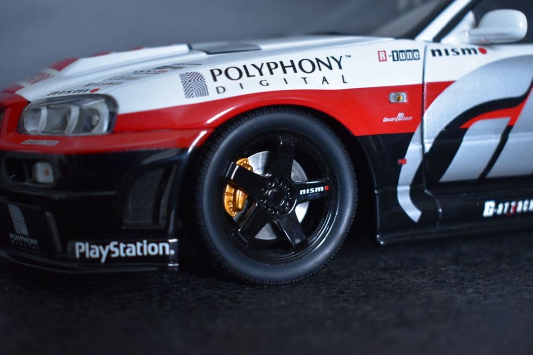 1/18 オートアート 日産 グランツーリスモ R34 スカイライン GT-R