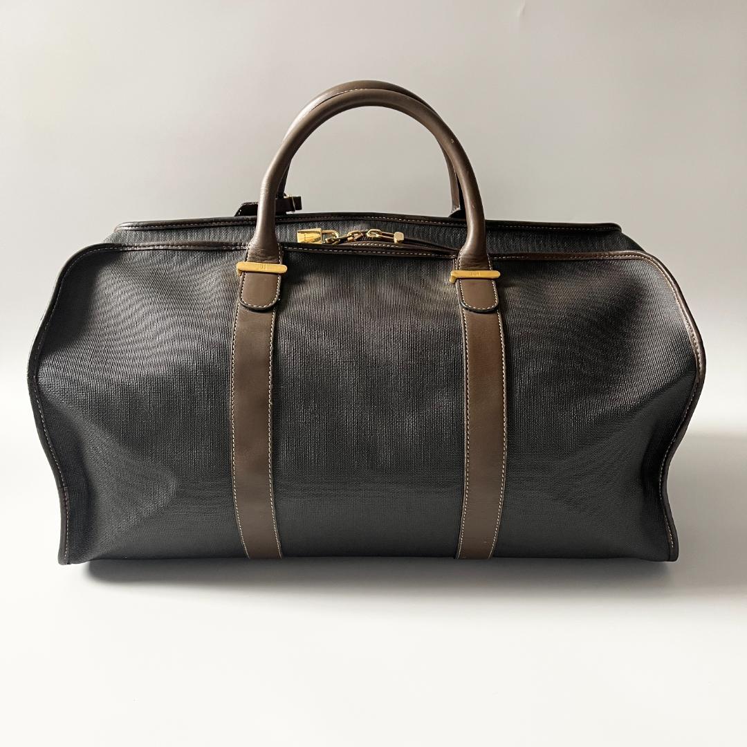 dunhill ダンヒル ボストンバッグ 旅行バッグ 出張 大容量　②