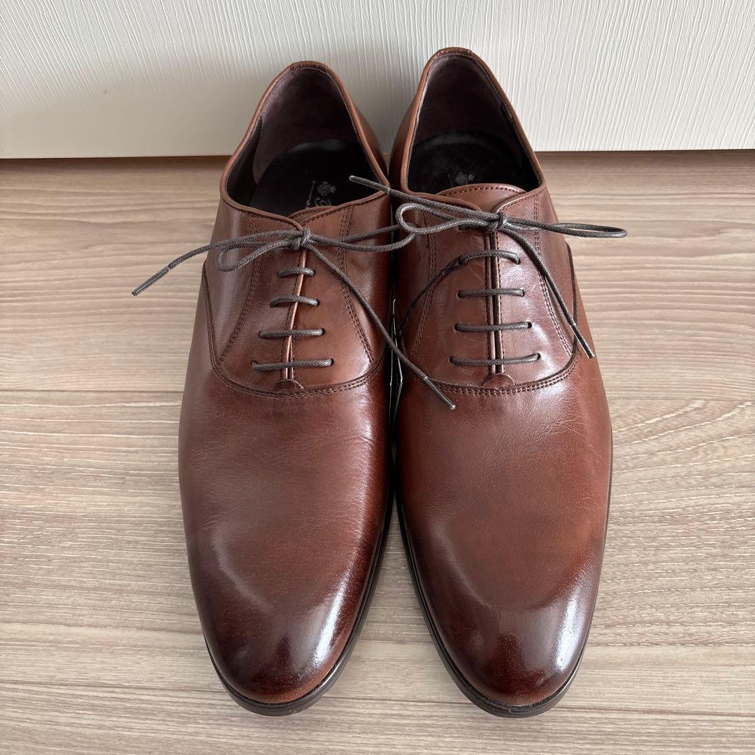 ブラウンレザー ドレスシューズ 日本製　卒業式　おしゃれ