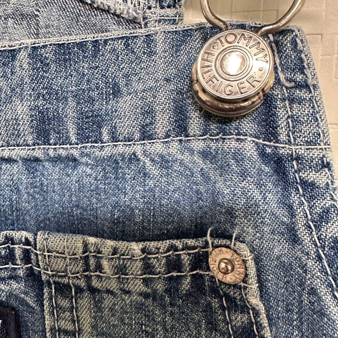 usa古着　90‘s TOMY  デニムオーバーオール　Mサイズ