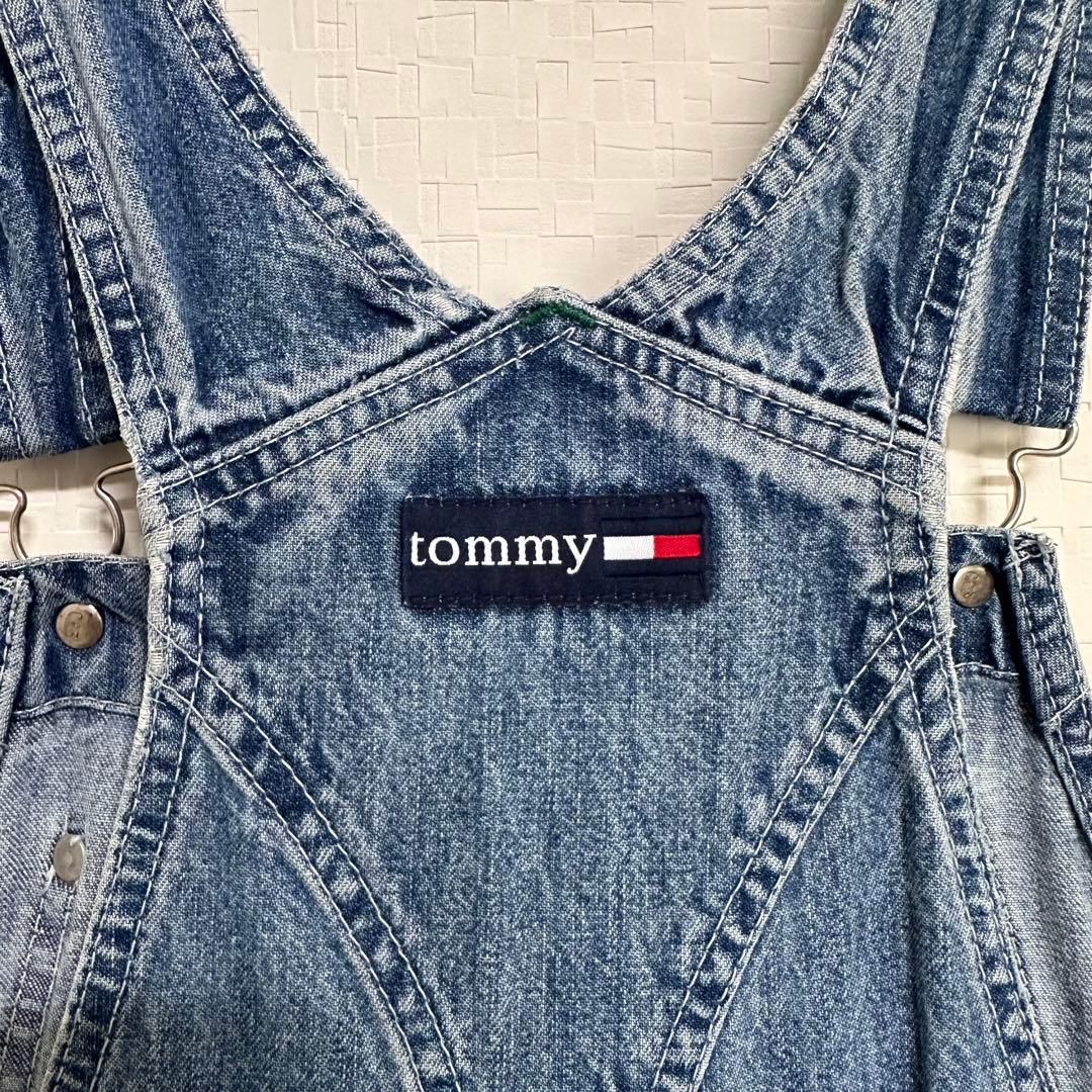usa古着　90‘s TOMY  デニムオーバーオール　Mサイズ