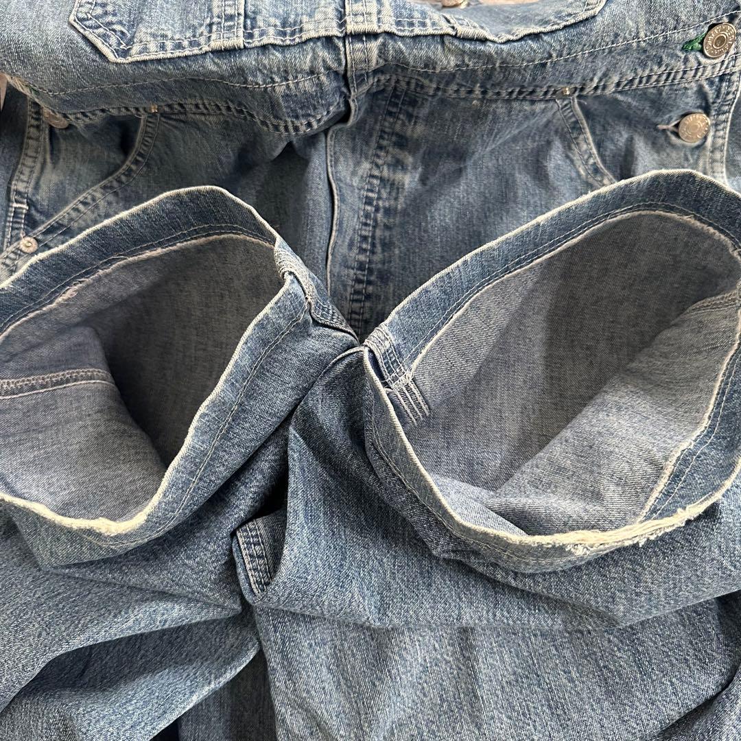 usa古着　90‘s TOMY  デニムオーバーオール　Mサイズ