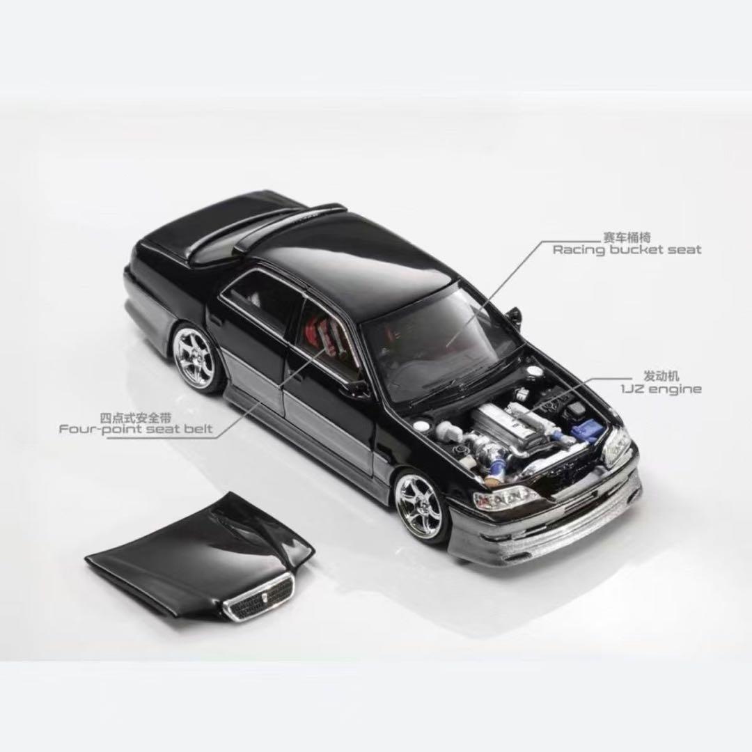 Mortal 64 トヨタ クレスタ Kimura Creative ブラック