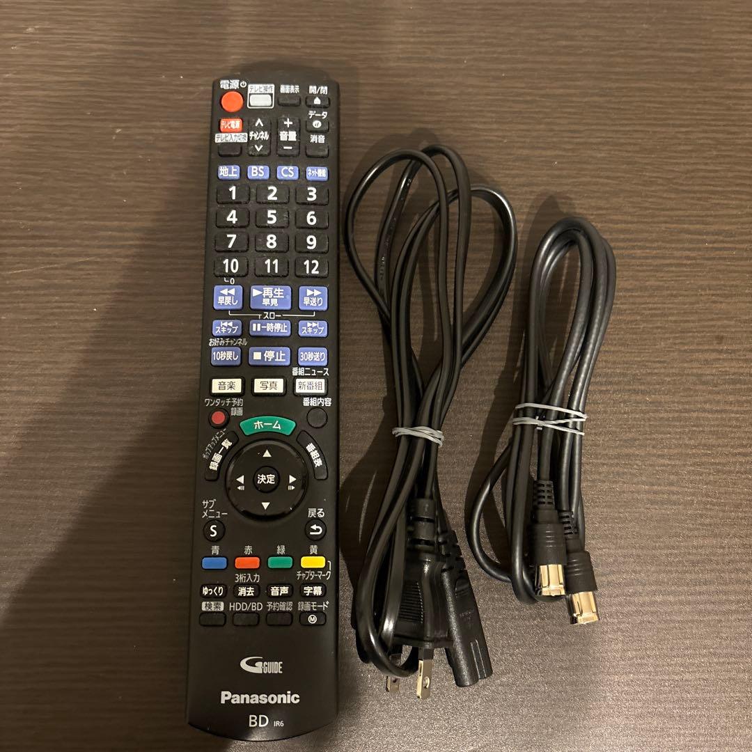 パナソニック 1TB 2チューナー ブルーレイレコーダー DIGA