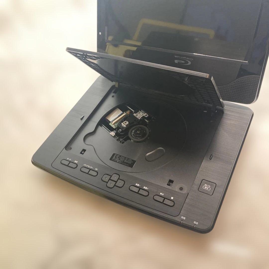 【美品】TEES 9インチ ポータブルDVD・ブルーレイプレーヤー