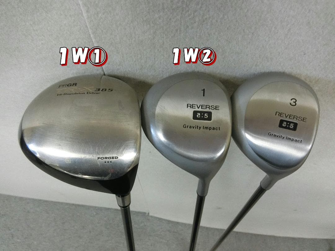 b691 初心者歓迎 プロギア 等レディースゴルフ１１本セット※Ｄｒ２本入り