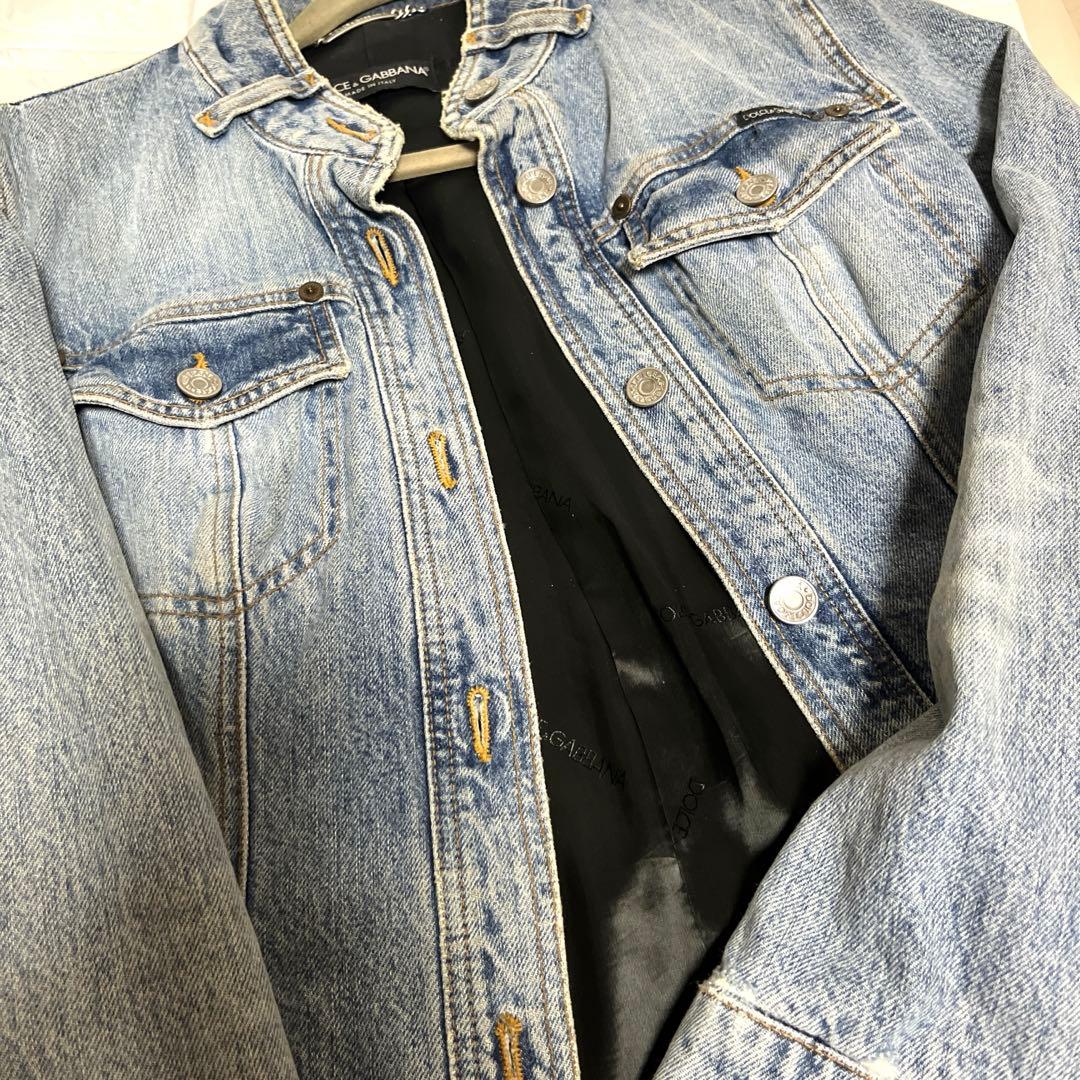 Dolce & Gabbana デニムジャケット イタリア製　新品同様　小さめM