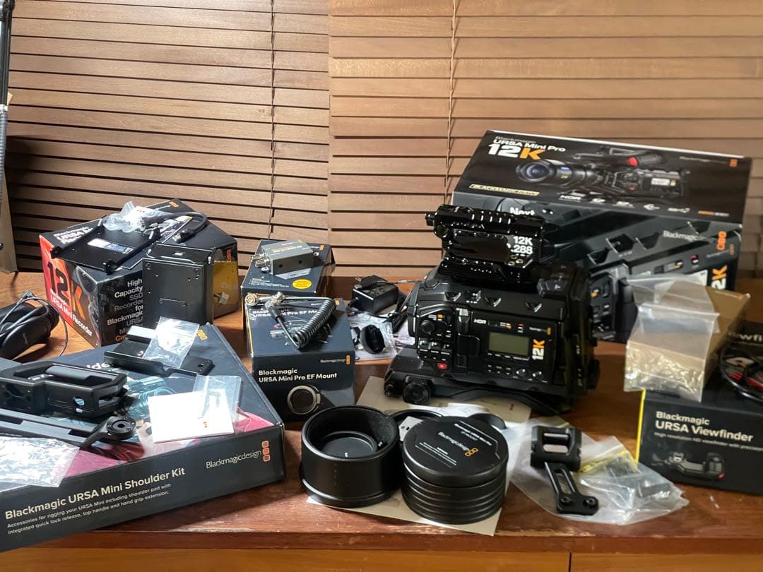 フルセット Blackmagic URSA 12K 8K 120P PYXIS