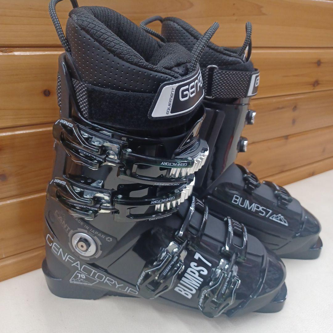 GENFACTORY BUMPS7 スキーブーツ 26-26.5 ブラック